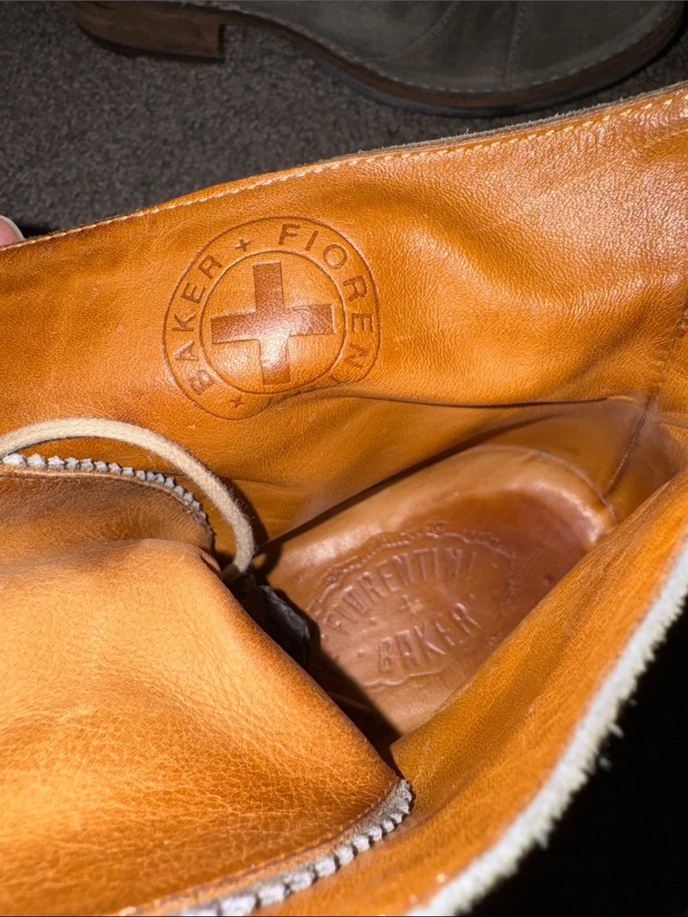 Fiorentini + Baker Gray Suede Chukka Lace-Up Boots
